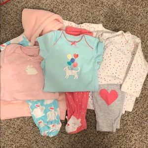 Carter’s Baby Girl outfit Bundle